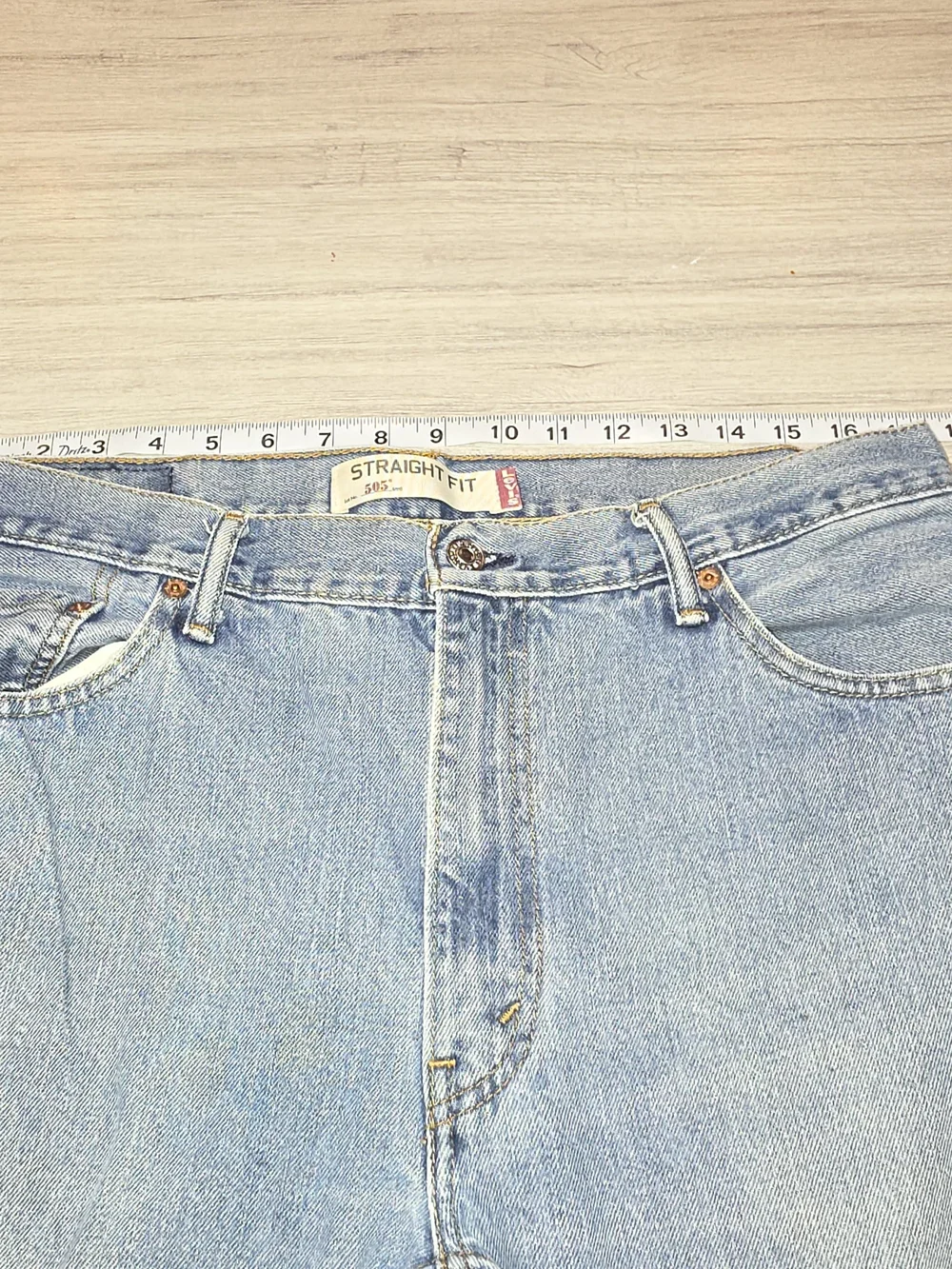 Levi's 505 Straight Fit Jeans Men's Size 36x30 J018